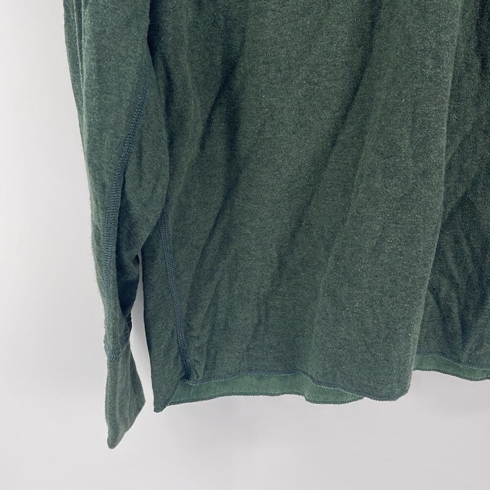 L. L. Bean River Driver cotton wool blend long sleeve pullover base layer top L - Picture 3 of 6